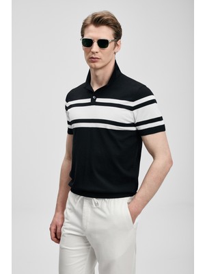 Lufian Brando Erkek Modal Karışımlı Kazak Siyah