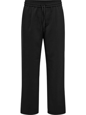 Only & Sons Siyah Erkek Bol Kesim Chino Pantolon 22033466 Onswıll Strng Pnt Frml Nos