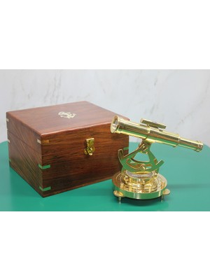 Hobilinka Ahşap Kutulu Pusulalı Dürbün Büyük Boy