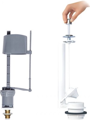 Hobilinka Özbest Su Tasarruflu Klozet Sifon Çekmeli Rezervuar Iç Takımı