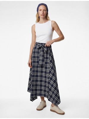 Koton Pamuklu Slim Fit Kolsuz Kayık Yaka Bluz
