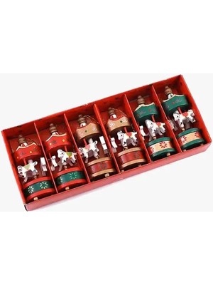 Hobilinka 6lı Atlı Karınca Yılbaşı Süsü