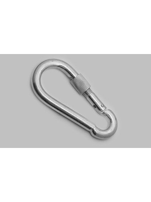 Hobilinka Vidalı Karabina, Kanca, Çengel 12MM - 10 Adet