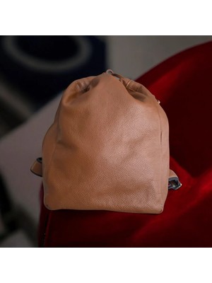 Valvıc Hakiki Deri Yumuşak Spor Sırt Çanta