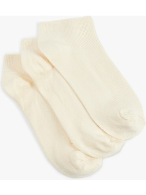 Koton 4'lü Viskon Bambu Patik Çorap Seti