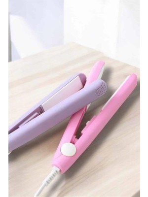 Hobilinka Seramik Kaplama Taşınabilir Mini Saç Düzleştirici Seyahat Dostu Tasarım