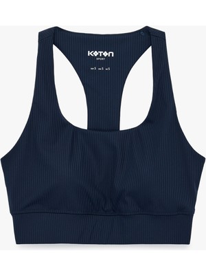 Koton U Yaka Kolsuz Kaplı Spor Sütyeni
