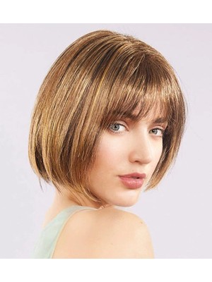 Moresun Buğz Açık Kahverengi Küt Parti Peruk