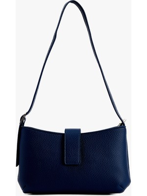 Koton Suni Deri Kapaklı Omuz Çantası