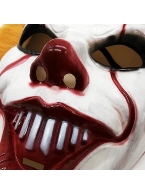 Moresun Buğz Korkunç Palyaço Parti Maskesi