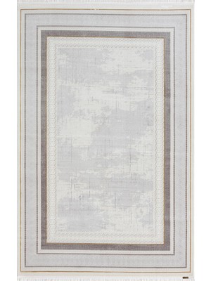 Karmen Halı Trend TR003S Bej Akrilik Pamuk Modern Yumuşak Mutfak Yatak Odası Salon Oturma Odası Halısı