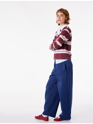 Koton Üç Iplik Şardonlu Cepli Beli Bağcıklı Jogger Eşofman Altı