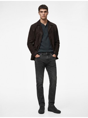 Koton Düğmeli Cep Detaylı Normal Bel Slim Fit Jean Pantolon - Brad Jean