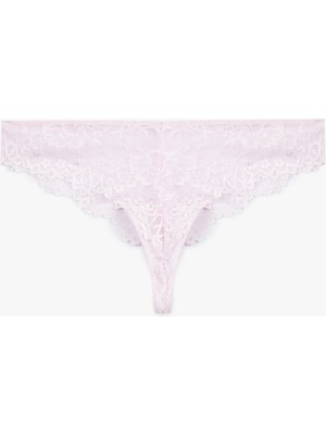 Koton Rahat Kalıp Dantelli Brazilian Külot