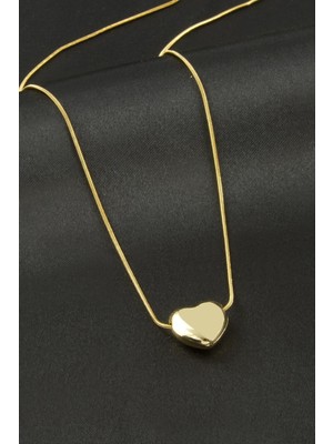 Hobilinka Kalp Çelik Kolye