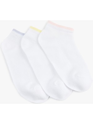 Koton Pamuklu 3'lü Patik Çorap Seti