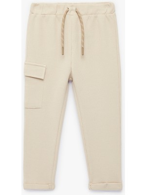 Koton Pamuklu Katlamalı Paça Cep Detaylı Eşofman Altı