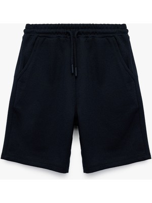 Koton Beli Bağcıklı Cepli Basic Şort