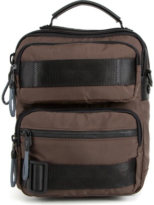 Necati Çanta Çapraz Askılı Postacı El Ve Omuz Çantası Kahverengi