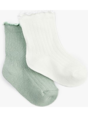 Koton Pamuklu 2'li Çorap Seti