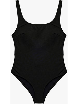 Koton U Yaka Askılı Mayo