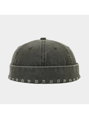 Rupen Kraft Ayarlanabilir Vintage Cap Yıkamalı Takke Şapka Eskitme Cap Eskitme Takke Şapka Hip Hop Şapka