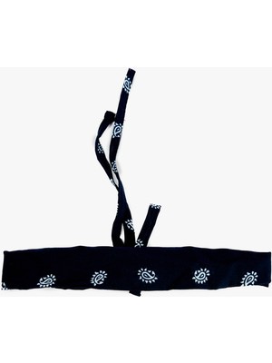 Koton Bağlama Detaylı Desenli Bandana