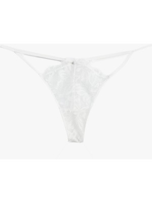 Koton Taş Detaylı Dantelli String Külot