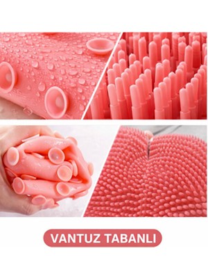 Vivatti Banyo Masaj ve Kaydırmaz ,sırt ve Ayak Masaj Matı Silikon,vantuzlu