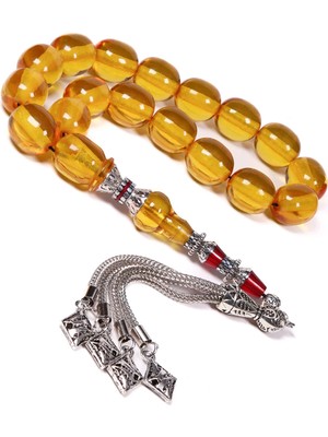 Tesbihkenti Nakkaş Imameli 17'lik Özel Döküm Ateş Tesbih