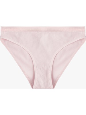 Koton Lastik Detaylı Rahat Kalıp Pamuklu Brief Külot