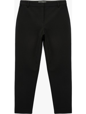Koton Regular Fit Cep Detaylı Normal Bel Düz Paça Kumaş Pantolon