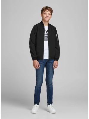 Jack & Jones Bomber Ceket, 14 Yaş, Siyah