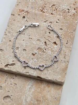 Çelik Motifli Su Yolu Bileklik