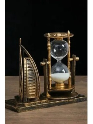 Hobilinka Dekoratif Yelkenli Kum Saati