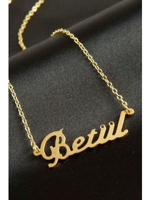 Zero Land Hnrlishp Betül Isimli Kolye -Sarı