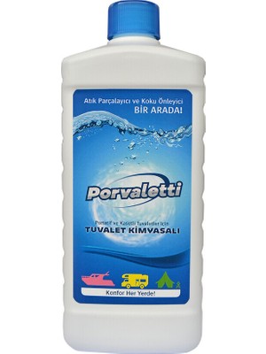 Porvaletti Karavan ve Tekne Portatif Tuvalet Kimyasalı