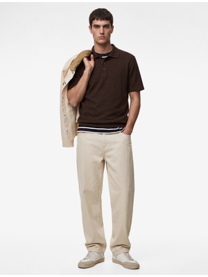 Koton Regular Fit Kısa Kollu Düğmeli Polo Yaka Tişört