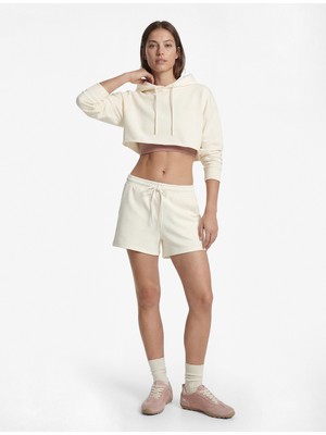 Koton Viskon Karışımlı Uzun Kollu Kapüşonlu Oversize Spor Sweatshirt