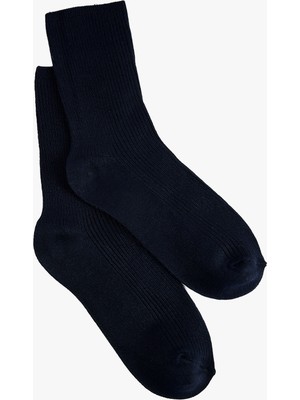 Koton Viskon Soket Bambu Çorap