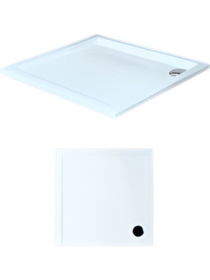 70 x 70 Kare Flat Duş Teknesi H:5 cm