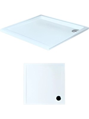95 x 95 Kare Flat Duş Teknesi H:5 cm
