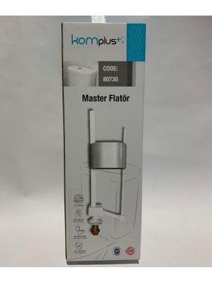 Abnturk Master Flatör Pirinç Su Girişli Standart Her Rezervuara Uygun Sessiz ve Hızlı Dolum Flatör