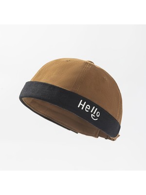 Rupen Kraft Ayarlanabilir Vintage Cap Yıkamalı Takke Şapka Eskitme Cap Eskitme Takke Şapka Hip Hop Şapka