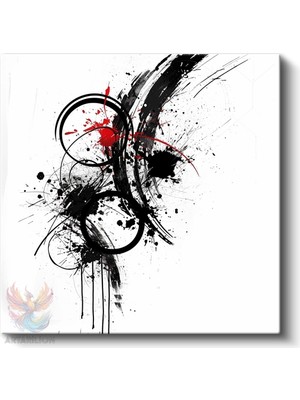 Artarilion Kare Kanvas Tablo Hd Dijital Baskı Salon Ofis Tablosu Kanvas Soyut Modern Sanat4 Duvar Dekorasyon