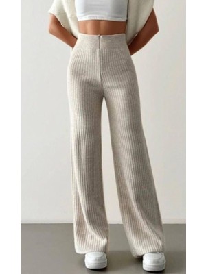 Stelol Kadın Kaşkorse Bol Paça Pantolon