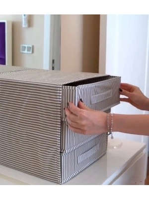 Alvo Store Buğz 3 Bölmeli Çekmece , Çok Amaçlı Organizer - Çorap Çamaşır Organizer - Masa Üstü Düzenleyici ( Buğz )