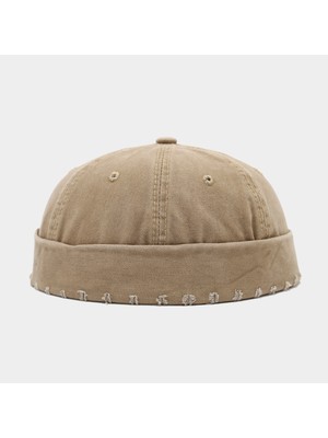 Rupen Kraft Ayarlanabilir Vintage Cap Yıkamalı Takke Şapka Eskitme Cap Eskitme Takke Şapka Hip Hop Şapka