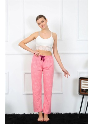 Hobilinka Kadın Pamuklu Alt Pijama Pembe