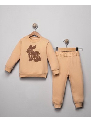 For My Baby Nakışlı Kız Bebek 2'lı Takım